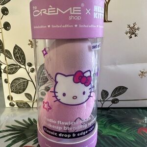 The Crème Shop x Hello Kitty Makeup Blending Sponge Set - Pink